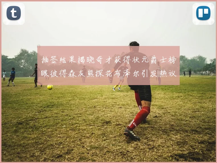 抽签结果揭晓奇才获得状元爵士榜眼彼得森灰熊探花布泽尔引发热议